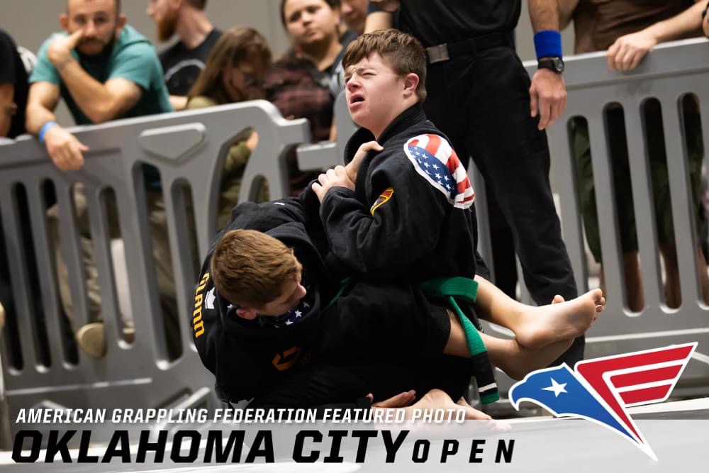 Keegan Glann, one of our Furious Stylez coaches, in a special match at AGF Oklahoma City (Jiu Jitsu) FAQ